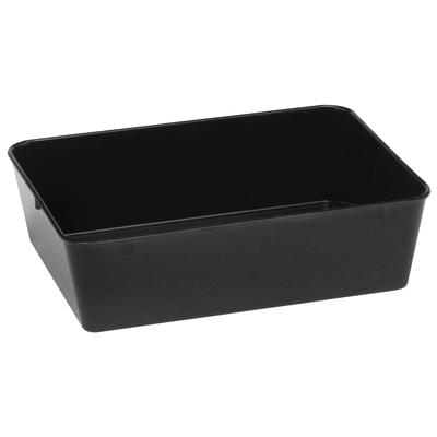 Melamine Meat and Food Tray Container 310x190x80mm Black Hendi 568507