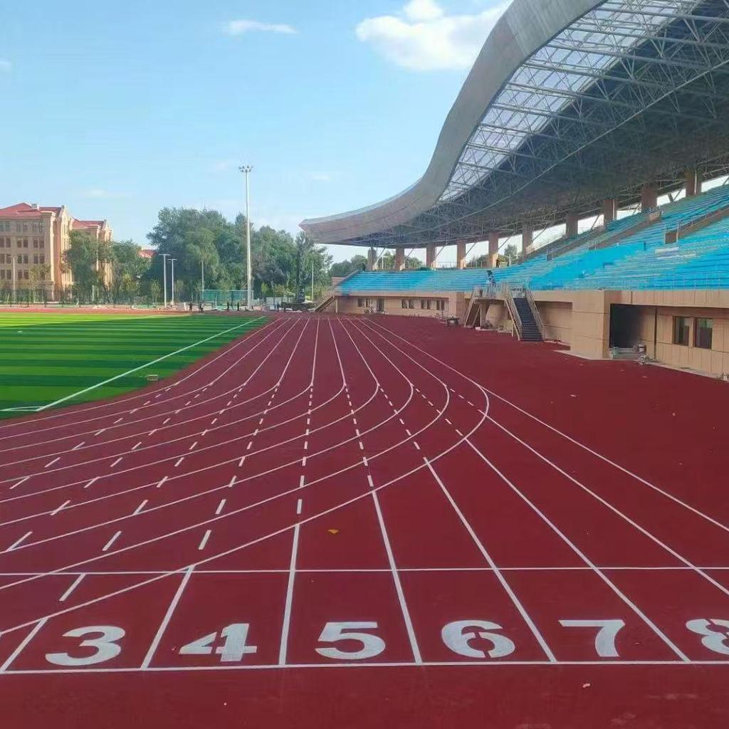 Breathable EPDM Rubber Granules for Mixed-Type Plastic Athletic Track
