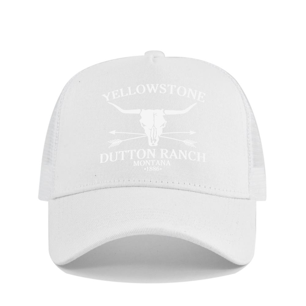 Huangshi Unisex Mesh Baseball Cap - Silk Screen Printed, Washed, Breathable Sun Hat