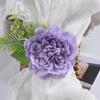 Pack of 2 Artificial Flower Curtain Clips Decorative Tiebacks Clasps Buckles Window Drape Holders Holdbacks Home Decors