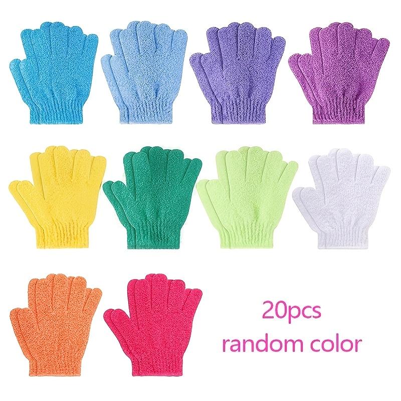 Household Five-finger Bath Towels. Nylon Material Is Durable. Dense and Rich Lather. Be Used On Both Sides for Easy Exfoliation