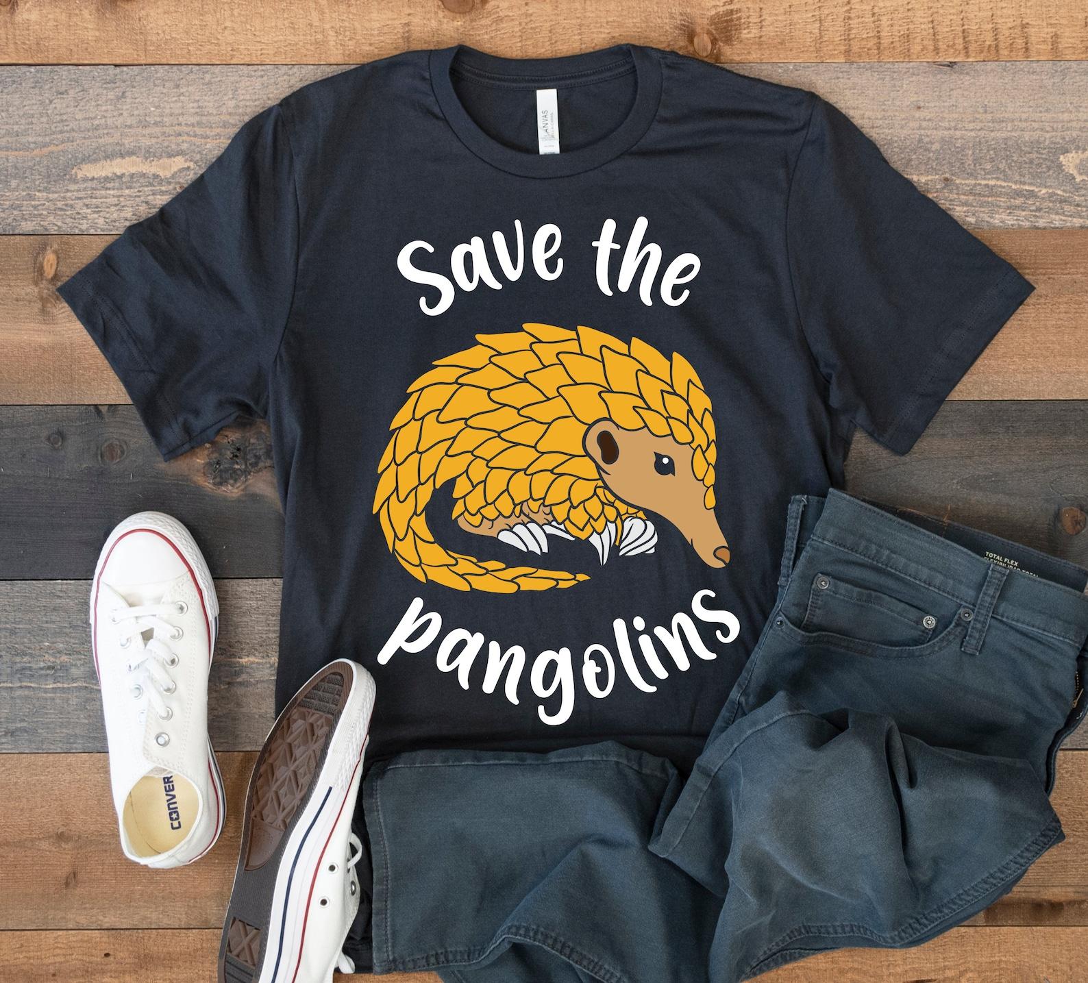 Save The Pangolins Tee, Cute Pangolin T-Shirt, Tank Top, T-shirt, T-shirt,T-shirt, Kids Tee Apparel Gift XL