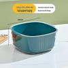 ZISIZ Double-Layer Kitchen Drain Basket