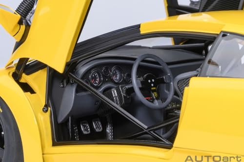 AUTOart 1/18 Scale Lamborghini Diablo GTR (Yellow) Finished Product 79138