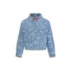 Levis Button-Down Collar Long Sleeve Denim Jacket Women Jackets Blue A6934-0000