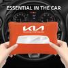 ACZ2  Car Tissue Box Seat Tissue Box Holder Auto Interior Storage Storage Box Decoration For Kia Rio Ceed Sportage Cerato Soul Sorento