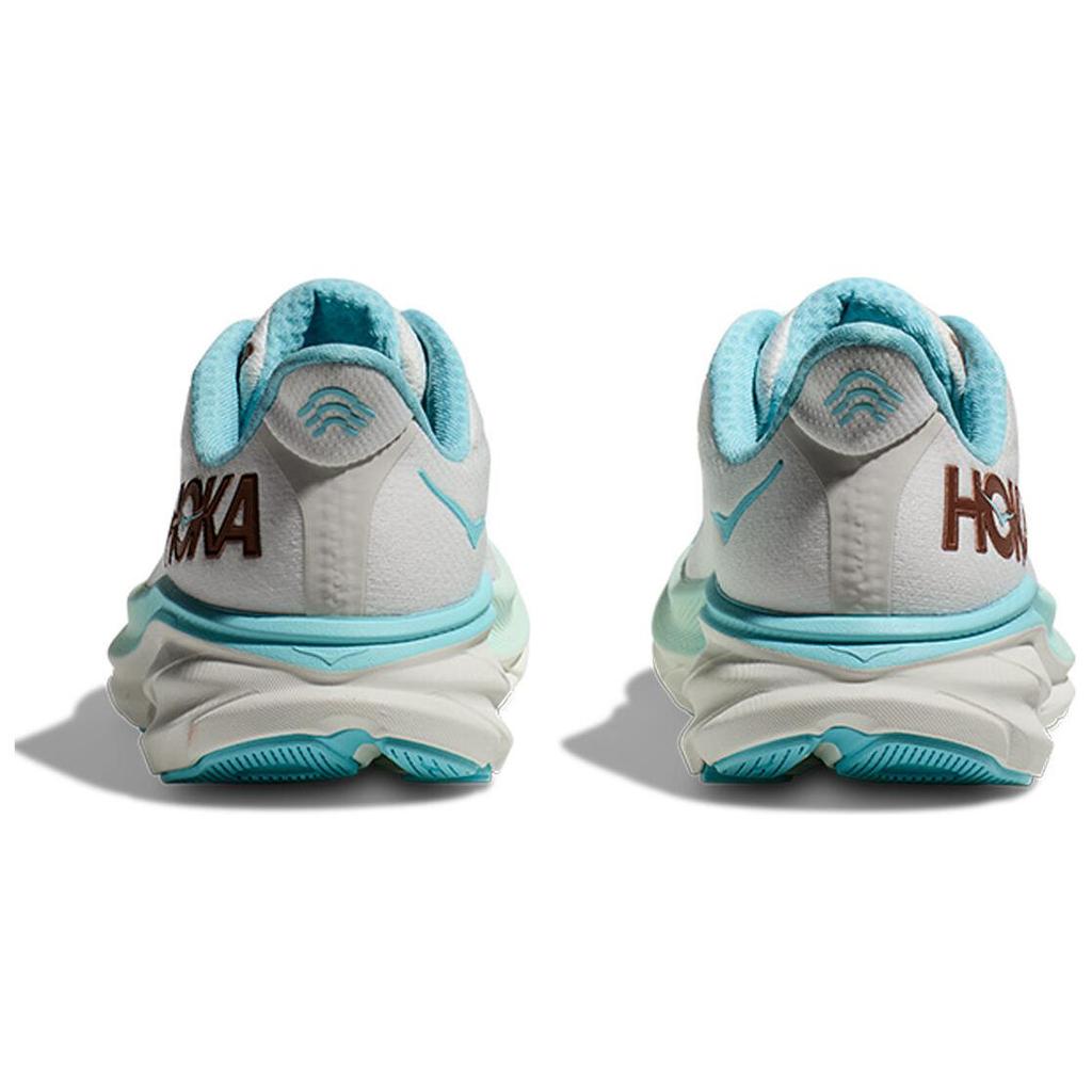 HOKA  Clifton 9 Frost Rose Gold Women Sneakers White 1127896-FTRS