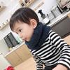 2-16 Years Old Fleece-lined Kids Winter Scarf Thickened Neckerchief  for Baby Boys Girls