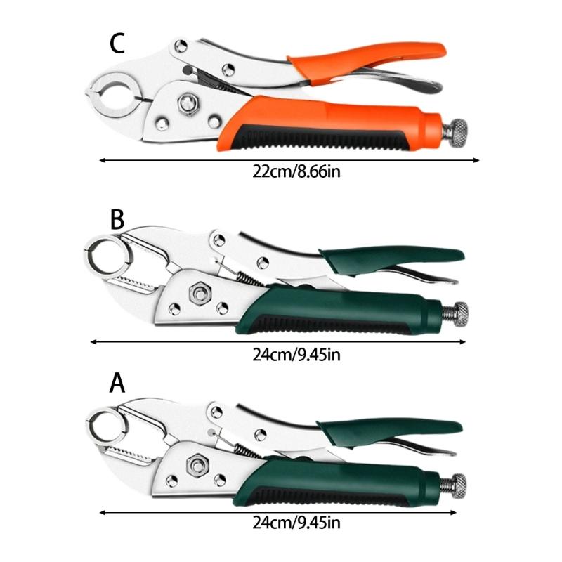 High Carbon Steel Floor Heating Pipe Wrench With WeldingFree Design 6cm Wide Jaw Opening For Efficient Maintenance Installation