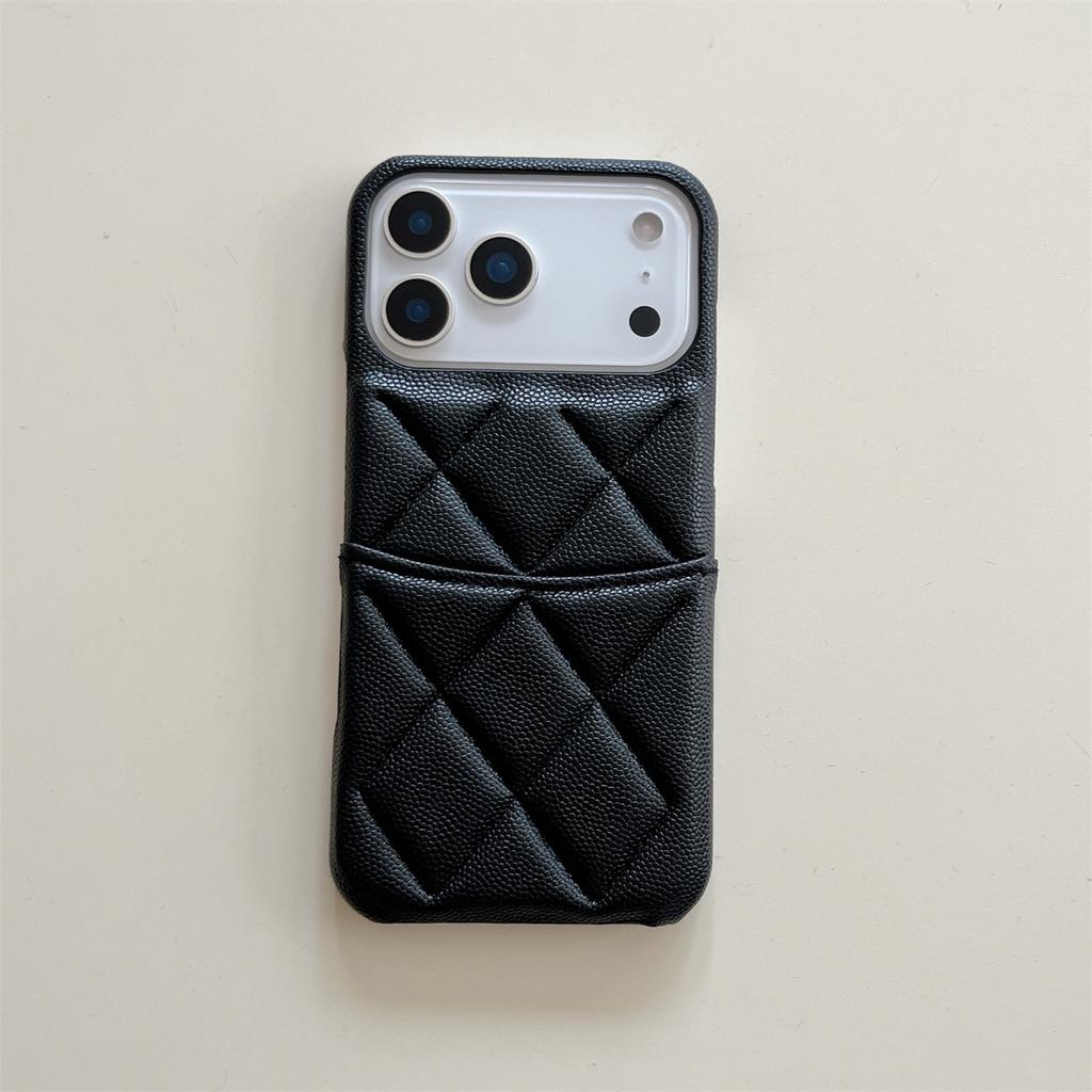 Hochwertige Luxus Litschi Leder Geldbörse Kartenfach Handyhülle für iPhone 17 Air 16 15 14 13 12 Pro Max Stoßfeste Hülle