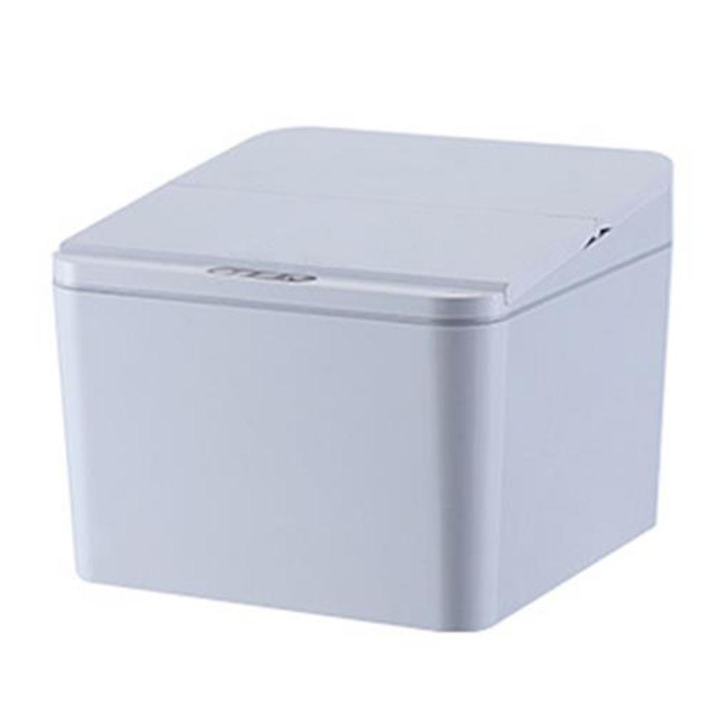6L Touch Free Trash Cans Smart Induction Trash Bin Automatic Garbage Can Infrared Motion Sensor with Lid for Car