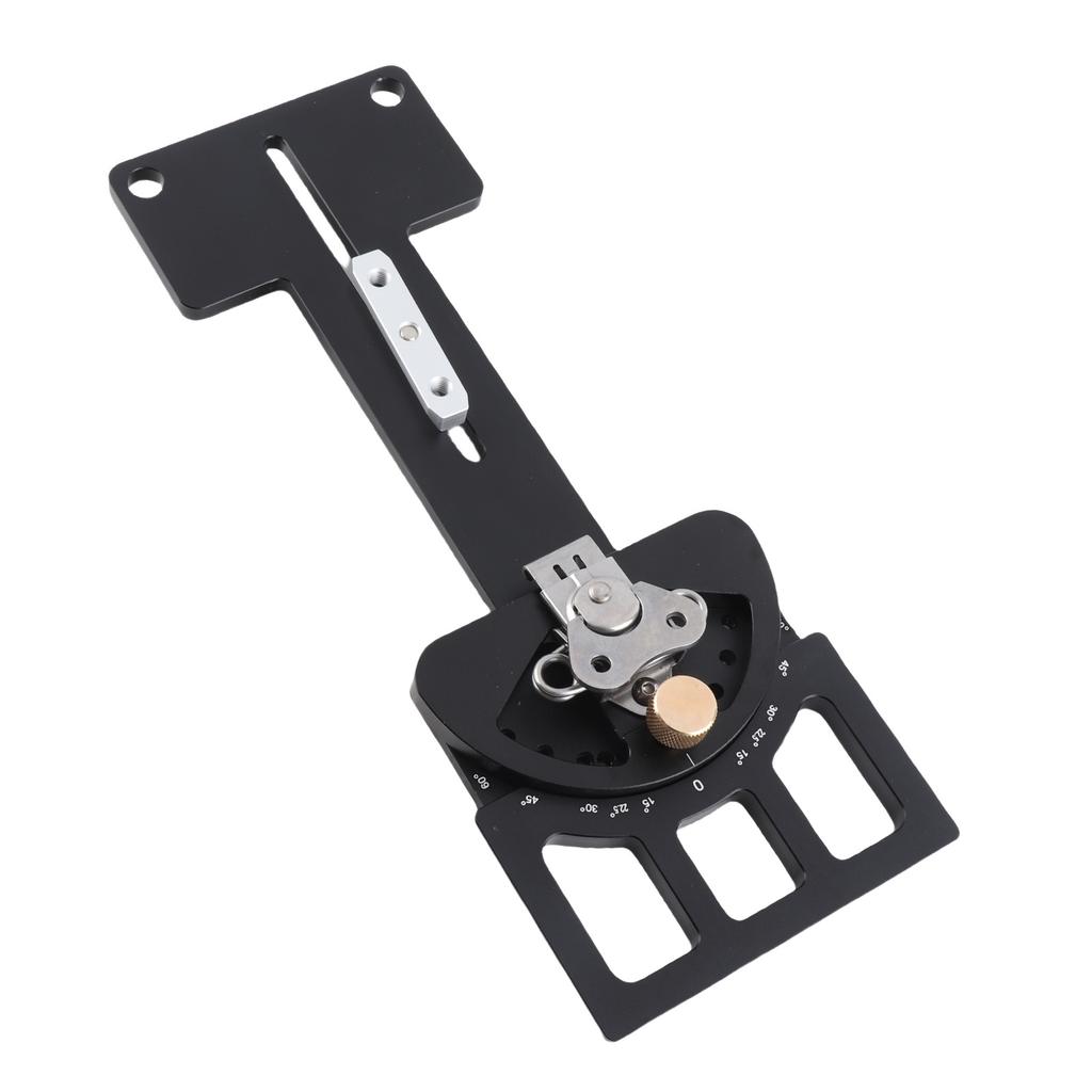 Adjustable Angle Track Saw Square Suitable for Triton  60 To 60 Degree Aluminum Alloy Multi Angle Track Saw Guide