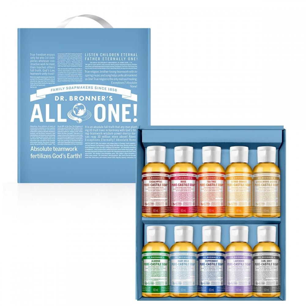 Dr. Bronner S caStile Soap Set 60ml X 10ea