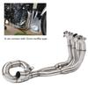 Motorcycle Full Exhaust System Vent Front Pipe Link Connect for Yamaha  YZFR6  20062018