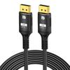 16K DisplayPort2.1 @30 8K120Hz (DSC) 80Gbs Bandwidth HD High Brush DP2.0 Cable