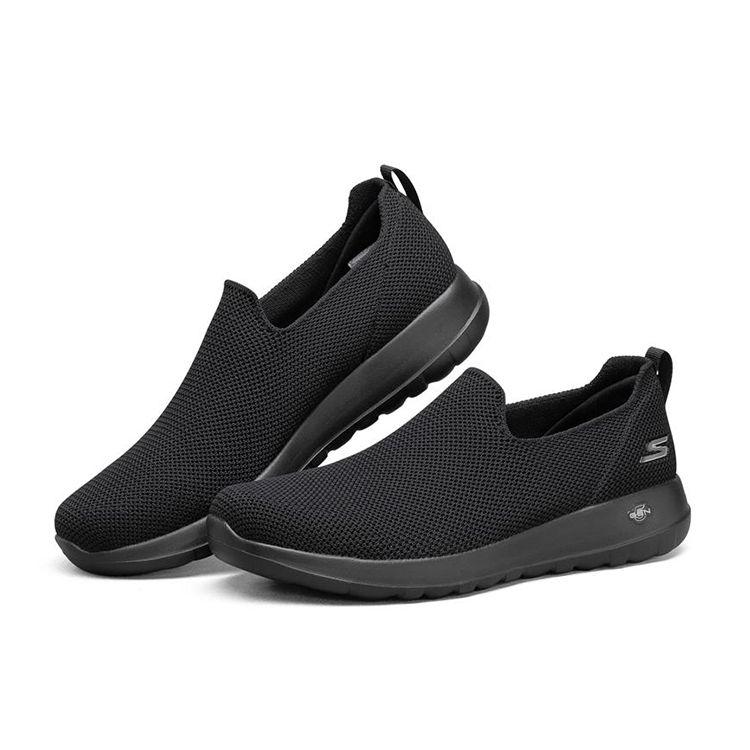 Skechers Go Walk Max Bequem Leicht zu tragen Atmungsaktiv Niedrige Schnürschuhe Herren Sneaker Schwarz 216170-BBK