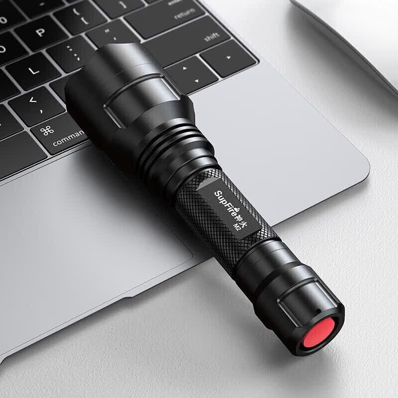 SUPERFIRE M2 High-Power Rechargeable LED Flashlight