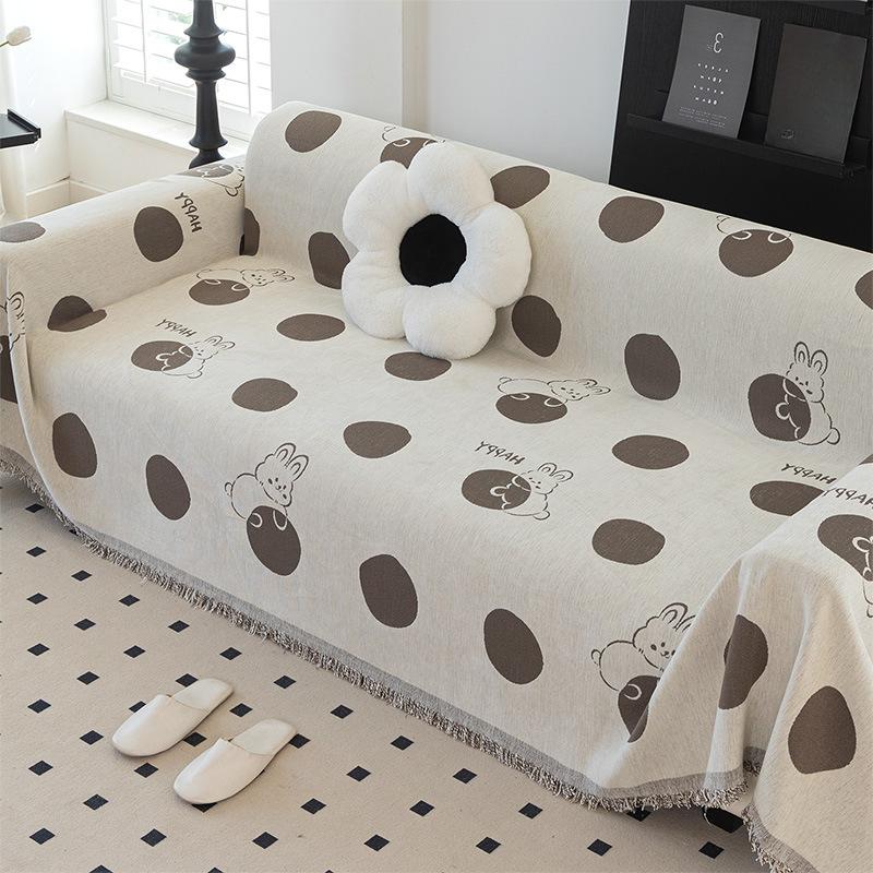 New Chenille Sofa Towel Cover Sofa Cushion Four-season Universal High-end Full Cover Universal Cover Blanket