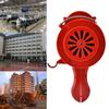 Portable Hand Crank Alarm Plastic Shell Manual Operated Air Raid Alarm
