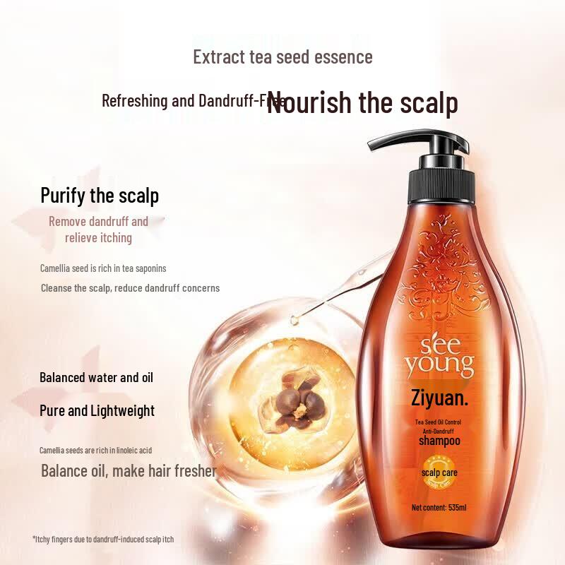 Seeyoung Tea Seed Oil Control Anti-Dandruff Shampoo