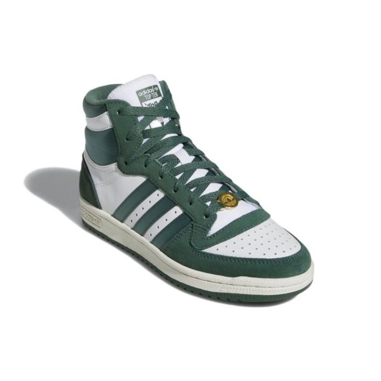 Adidas Top Ten RB Green Oxide Women Sneakers Cloud-White Off-White HP9549