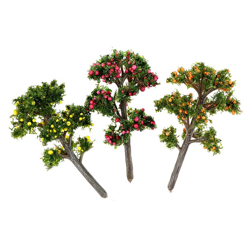 1Pc Mini Garden Ornament Miniature Resin Fruit Tree Craft Fairy Garden Dec C Dh 1Pc Mini Garden Ornament Miniature Resin Fruit Tree Craft Fairy Garden Dec C Dh