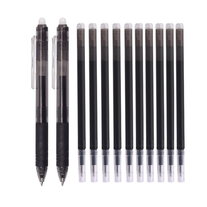 

0.7mm Retractable Erasable Pen Set 2pcs Pen + 10 Refills