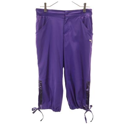 Cropped Pants L Purple Women Used
