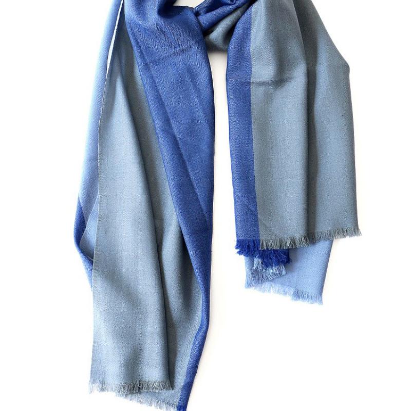 Herringbone Business Men's Wool Scarf, Autumn and Winter Warm Cashmere Scarf