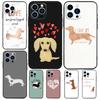 I Love My Dachshund Case For Samsung Galaxy S25 Ultra S20 S21 S22 S23 Plus S24 Ultra S9 S10 S25 FE Cover Coque