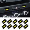 10Pcs 3D Epoxy Resin Emblem Car Interior Sticker For Chevrolet Cruze Malibu Sail Spark Captiva Equinox Trax Lova Car Accessories