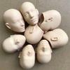 MENGF YUNYI 1/6 Чоловіча лялька Лисі голови з невеликими дефектами для DIY малювання, практики макіяжу, білі, рожеві, бежеві, частини ляльки солдата