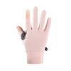 Ice Silk Cycling Gloves 2 Fingerless Sport Gloves for Men Women Cycling Workout Gym Training Weight Lifting Outdoor M Size