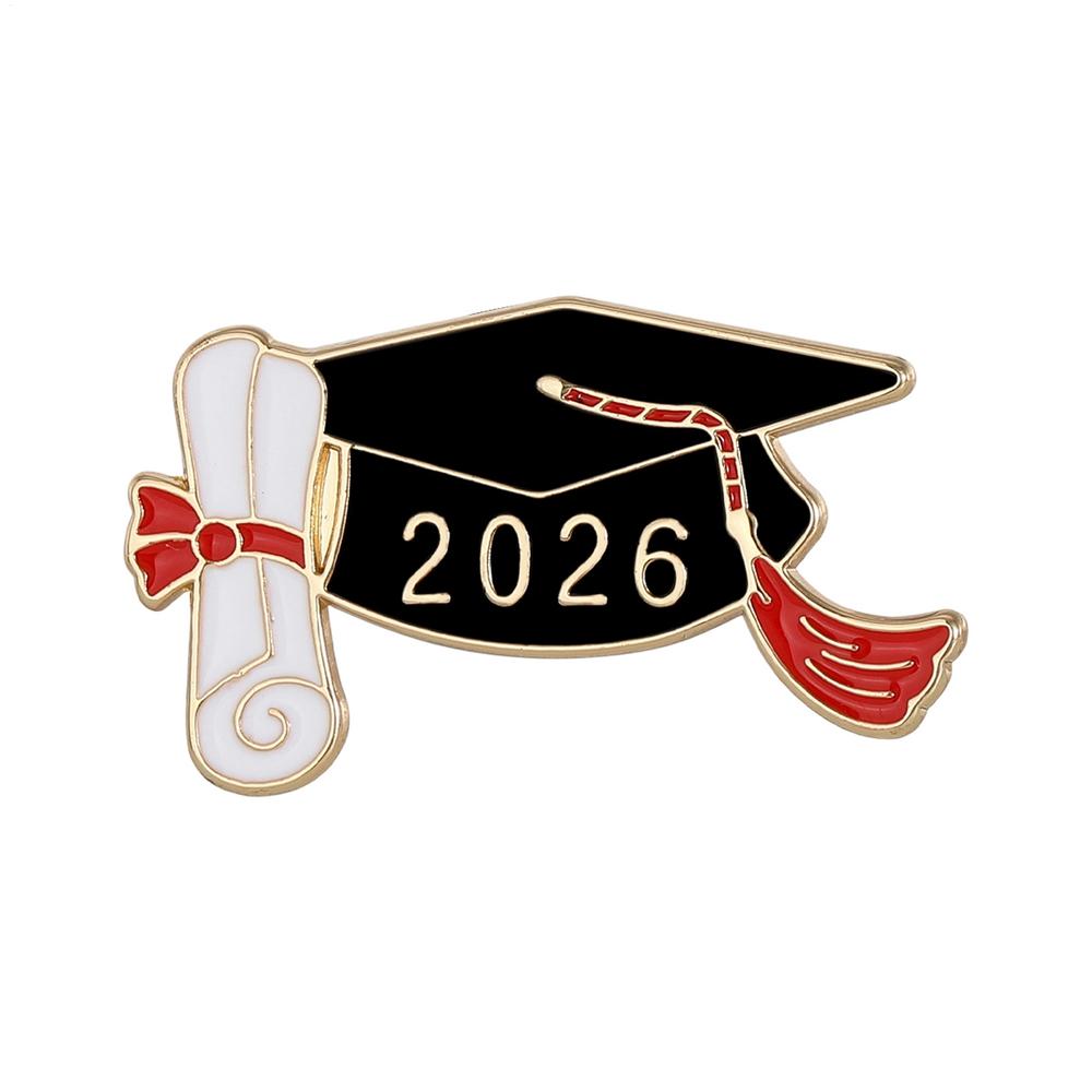 

2026 Graduation Brooch Bachelor s Caps Metal Eco-friendly Brooch Souvenir Student Graduation Gifts Accessory Decor Badge