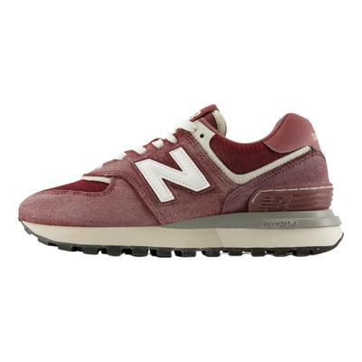 Nb 574 Scarpe Casual Lifestyle Moda Confortevoli Unisex Scarpe Casual Borgogna Chiaro U574LGDM