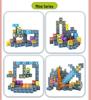 Mini Mario Scene Magnetic Building Blocks Set for Kids