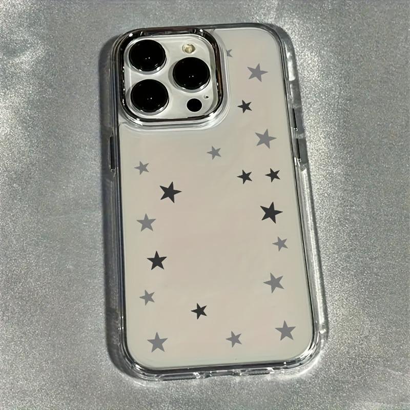 Colorful Doodle Five-Pointed Star Pattern TPU Phone Case For iPhone 17 Pro Max 16 15 14 13 12 11 Cover For iPhone XS X XR Fundas