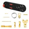 Complete Wall Art Mounting Set Includes Strong Holders Cords Nails And Level For Simple Installation