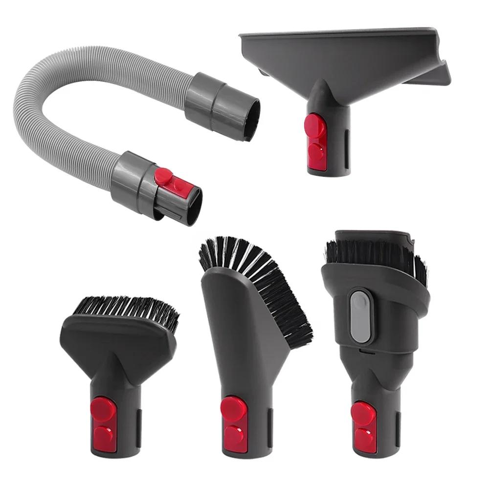 Durable Brush/Hose Kit for Dyson V7 V8 V10 V11 V15 Vacuum Cleaner Attachment Replacement Set Accessories