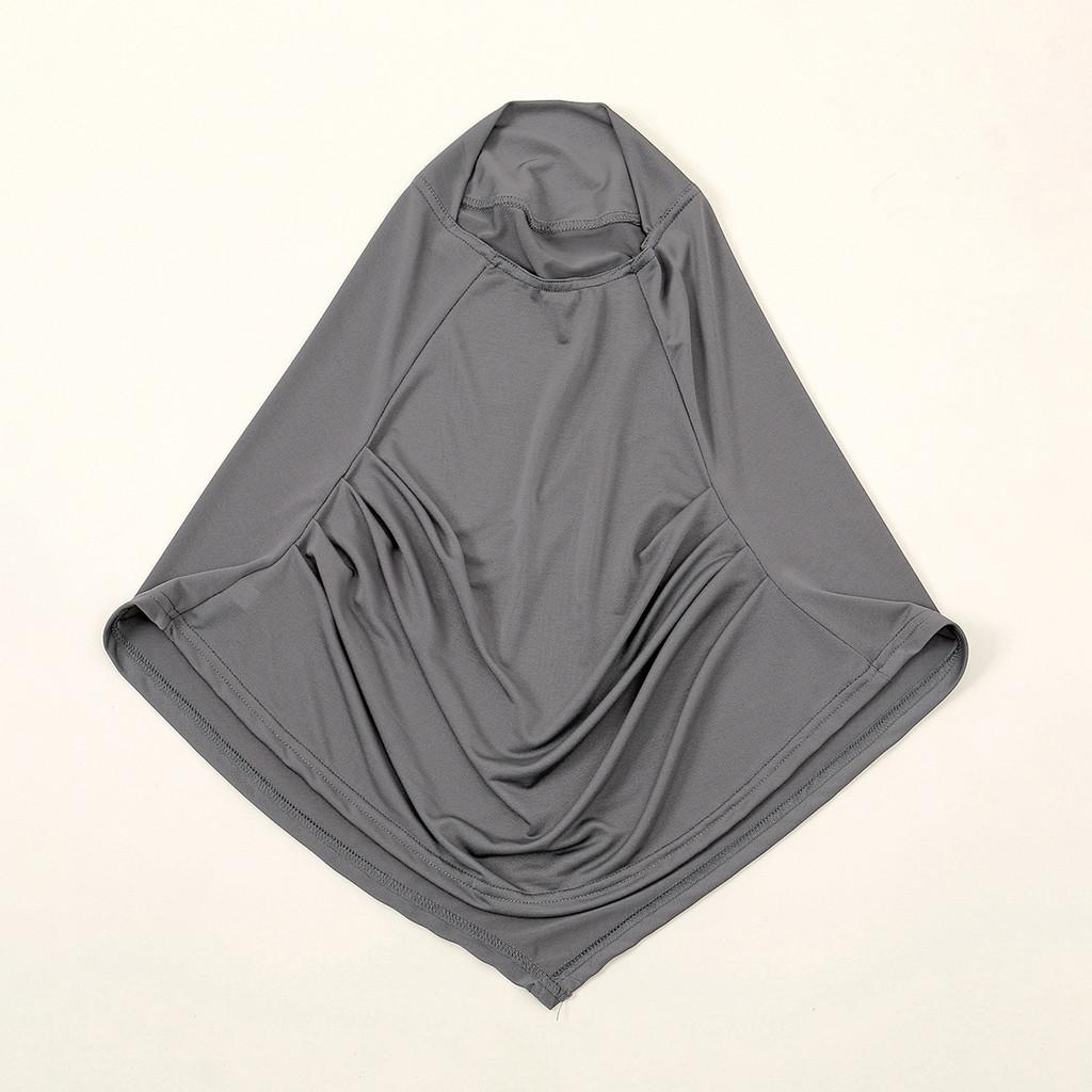 

Water Crystal Linen Unisex Middle Eastern Head Wrap With Loose Fit For All Ages сірий колір