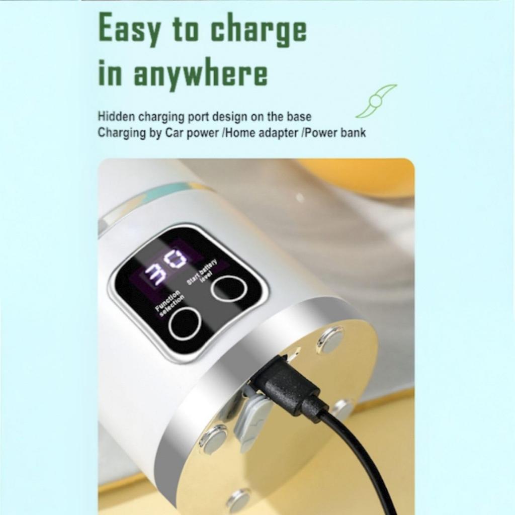 Mini Portable Juicer Rechargeable Small Fruit Juice Cup Multifunctional Home Student Juicer