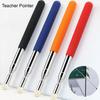 1m Pointer Pen Telescopic Felt Nib Touch Screen Hand Lanyard Stainless Steel Teacher Whiteboard Presentation Pointer Stick Classroom Supplies