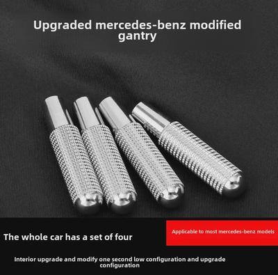 Mercedes-Benz Aluminium-Türschloss für GLC/C/GLA/A/E/CLA/GLE Innenraum-Upgrade