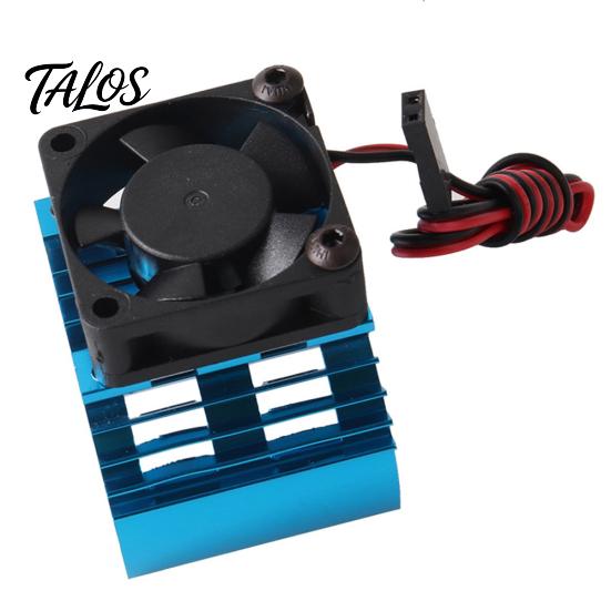 Metal Electric Motor Heat Sink 5V Cooling Fan for RC Parts 1/10 Car 540 550