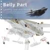 NUOTIE 1/100 F-14 Tomcat Metal Fighter Model - Finished Product - US Navy VF-84 Jolly Rogers Fighter Diecast Metal Airplane Military Display Model
