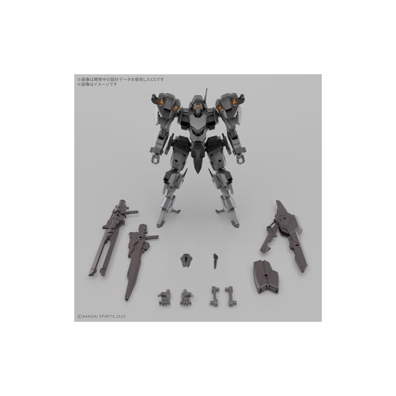 BANDAI SPIRITS 30MM xEXM-000 Zenovalt 1/144 Scale Pre-Colored Plastic Model Kit