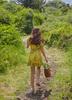 Met And Mel [Wrap Dress] Dahila - Lemon Tree