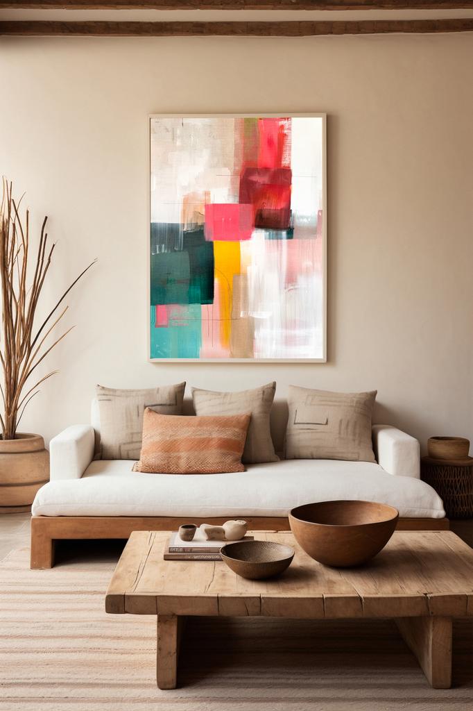 Poster Abstract Painting