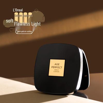 L'Oréal Cushion Gold Radiance Soft Matte Foundation W10 - Makellos, Langanhaltend Geschenk für Freundin