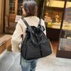 Schoolbag Korean Minimalist Niche Versatile Bucket Bag Large Capacity Multi-functional Commuter Backpack Women Drawstring Multi-pocket Backpack